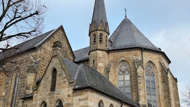 Historische Kirche im Zentrum von Emsdetten im Münsterland