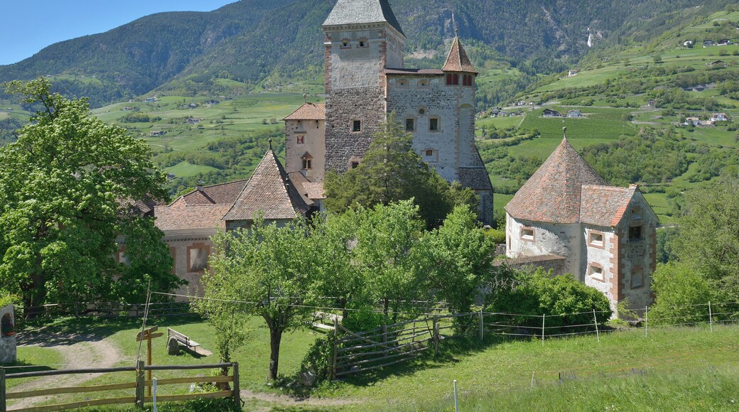 The castle Trostburg in Waidbruck, South Tyrol - East face