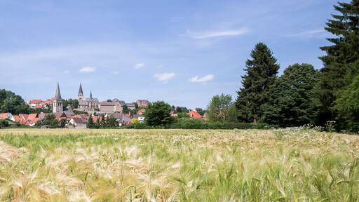 historic town warburg germany