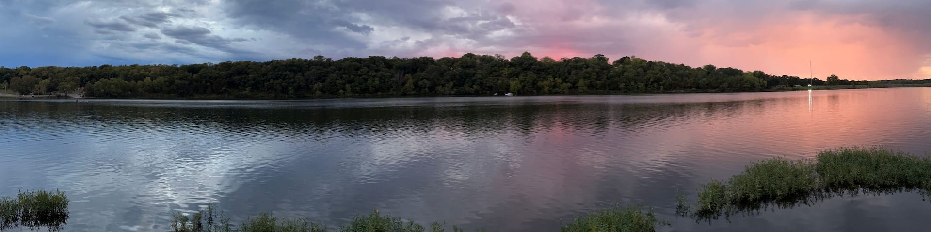 Storm Clouds and Golden Hour at Sunset in Olathe
