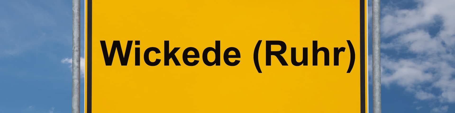 Ortstafel Wickede (Ruhr)