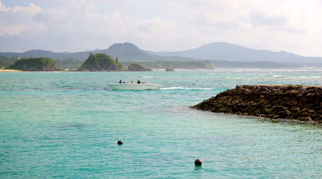 Parque Marino Busena ofreciendo costa rocosa