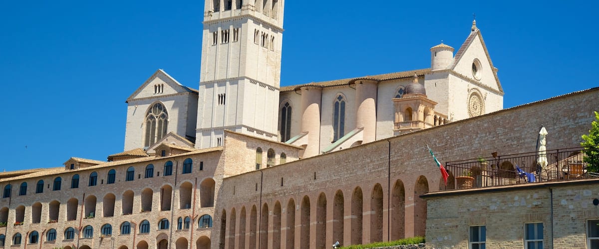 Papal Basilica of St. Francis of Assisi which includes a church or cathedral