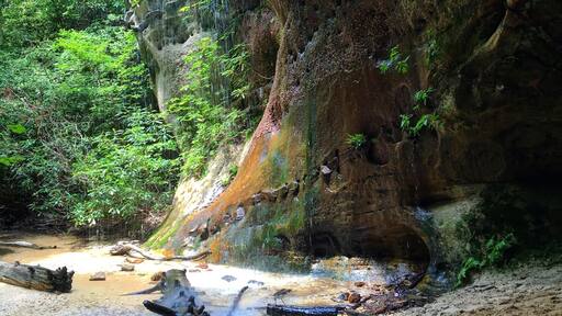 Entrance to Sand Cave