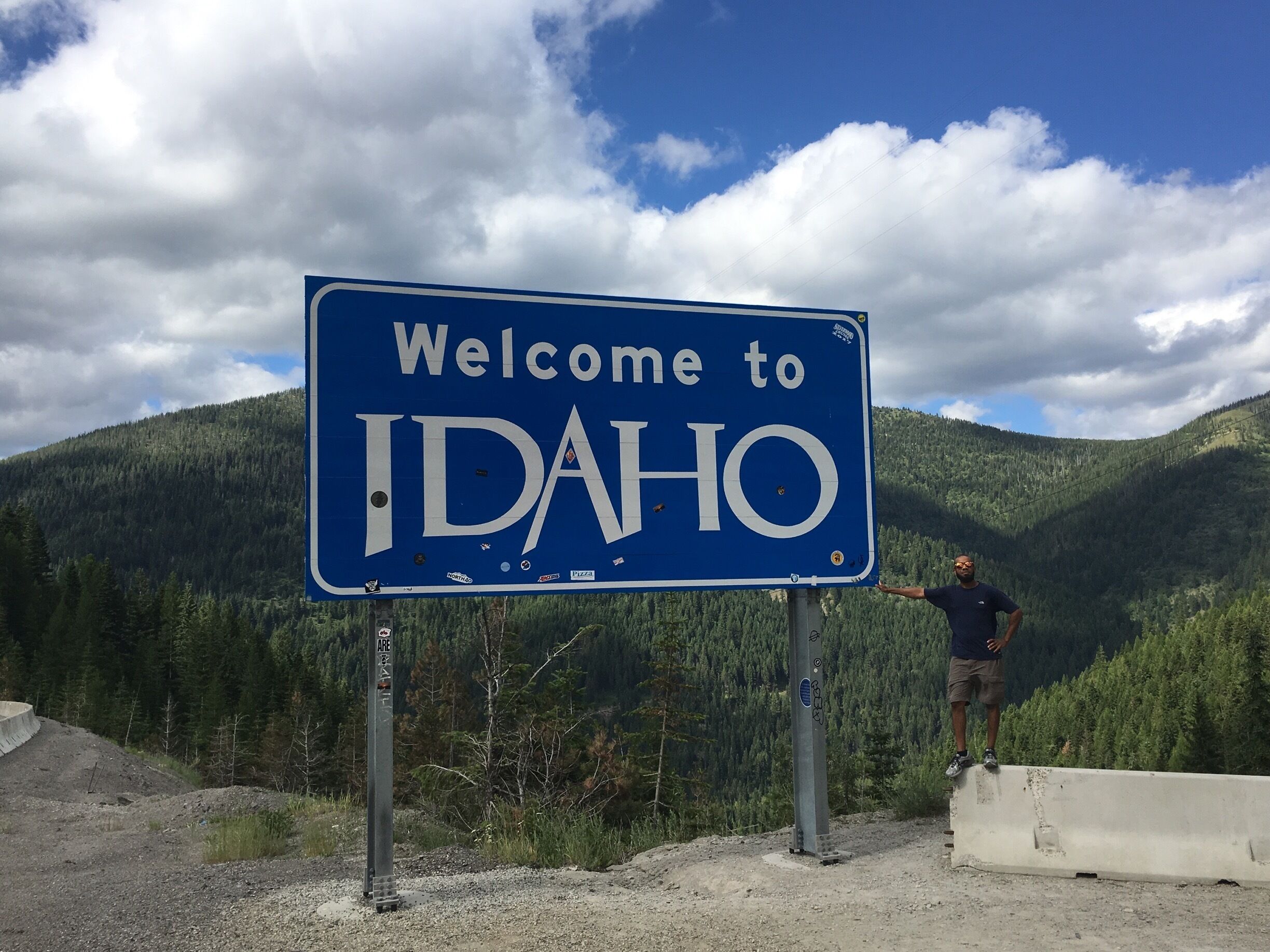 Idaho and Montana Border