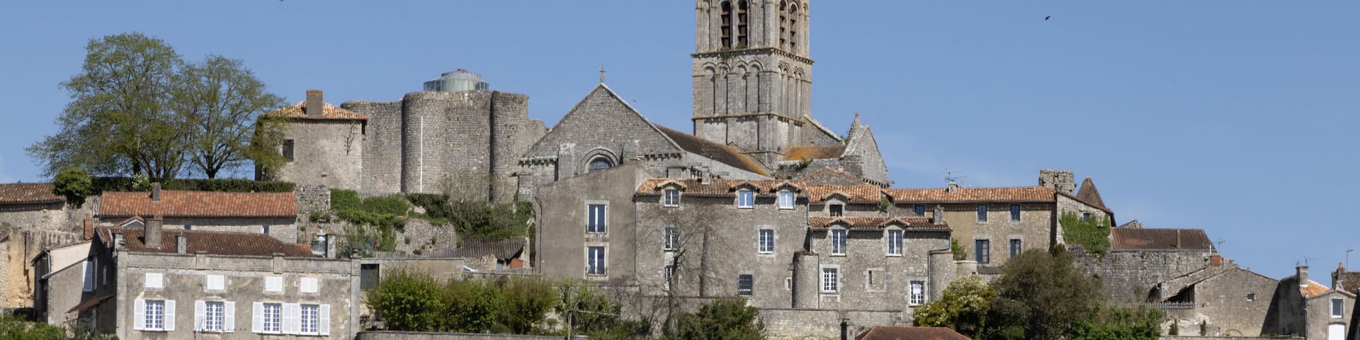 La Cité médiévale à Chauvigny en France