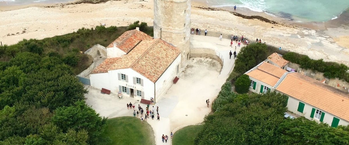 View from the lighthouse on Il de Re