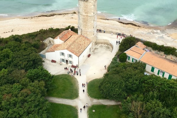 View from the lighthouse on Il de Re