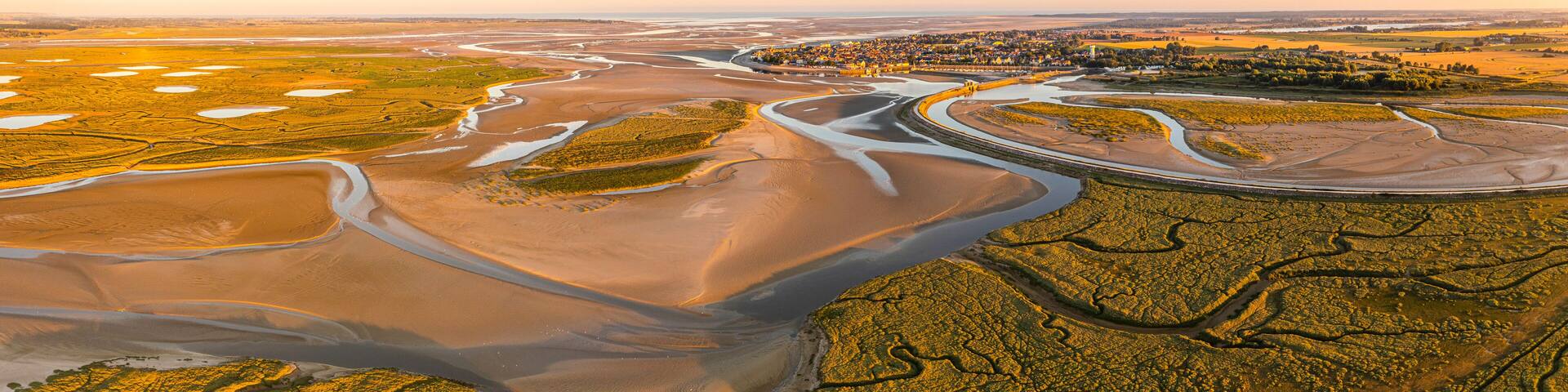 Lever de soleil sur le Crotoy