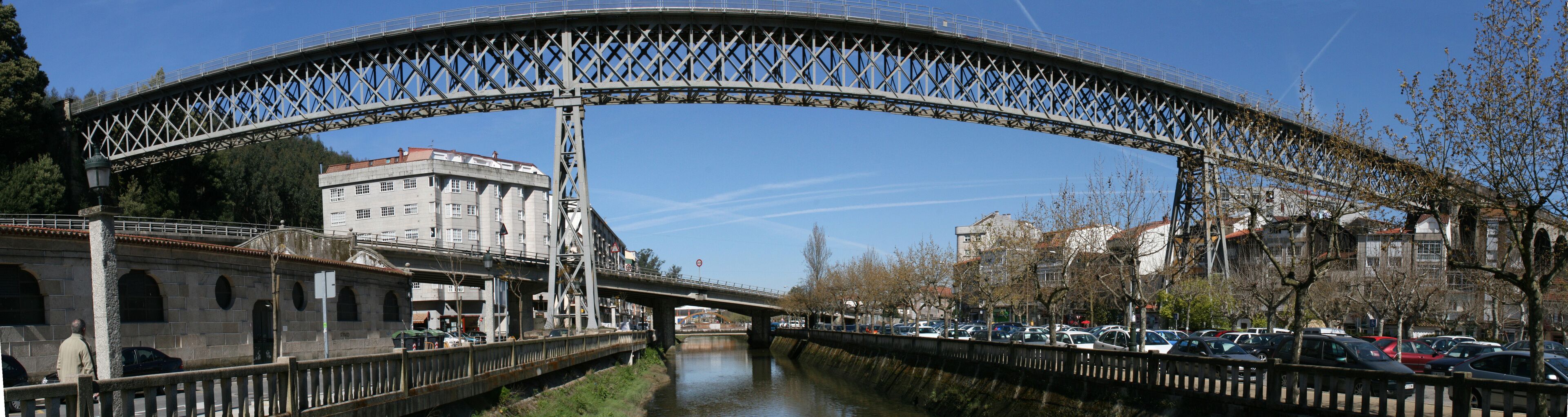 Redondela viaducto panoramica