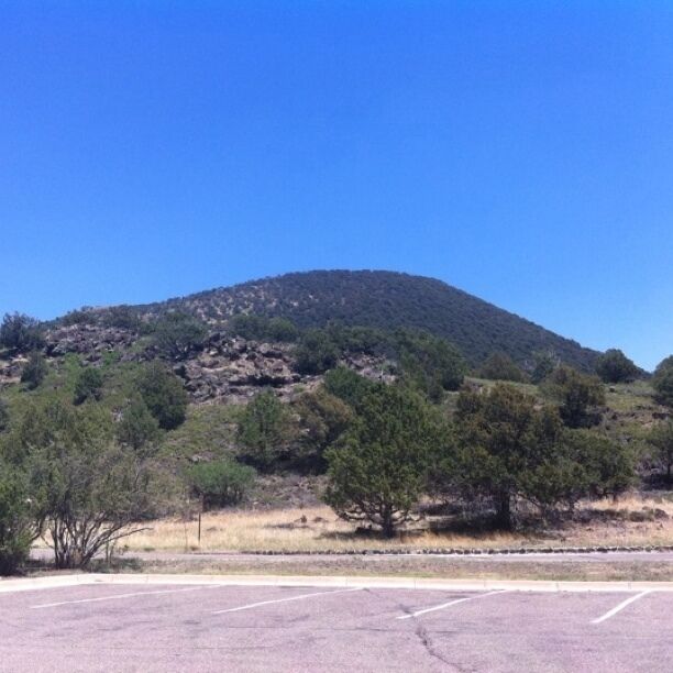 Nothing like an extinct volcano in the middle of nowhere as a tourist attraction. 