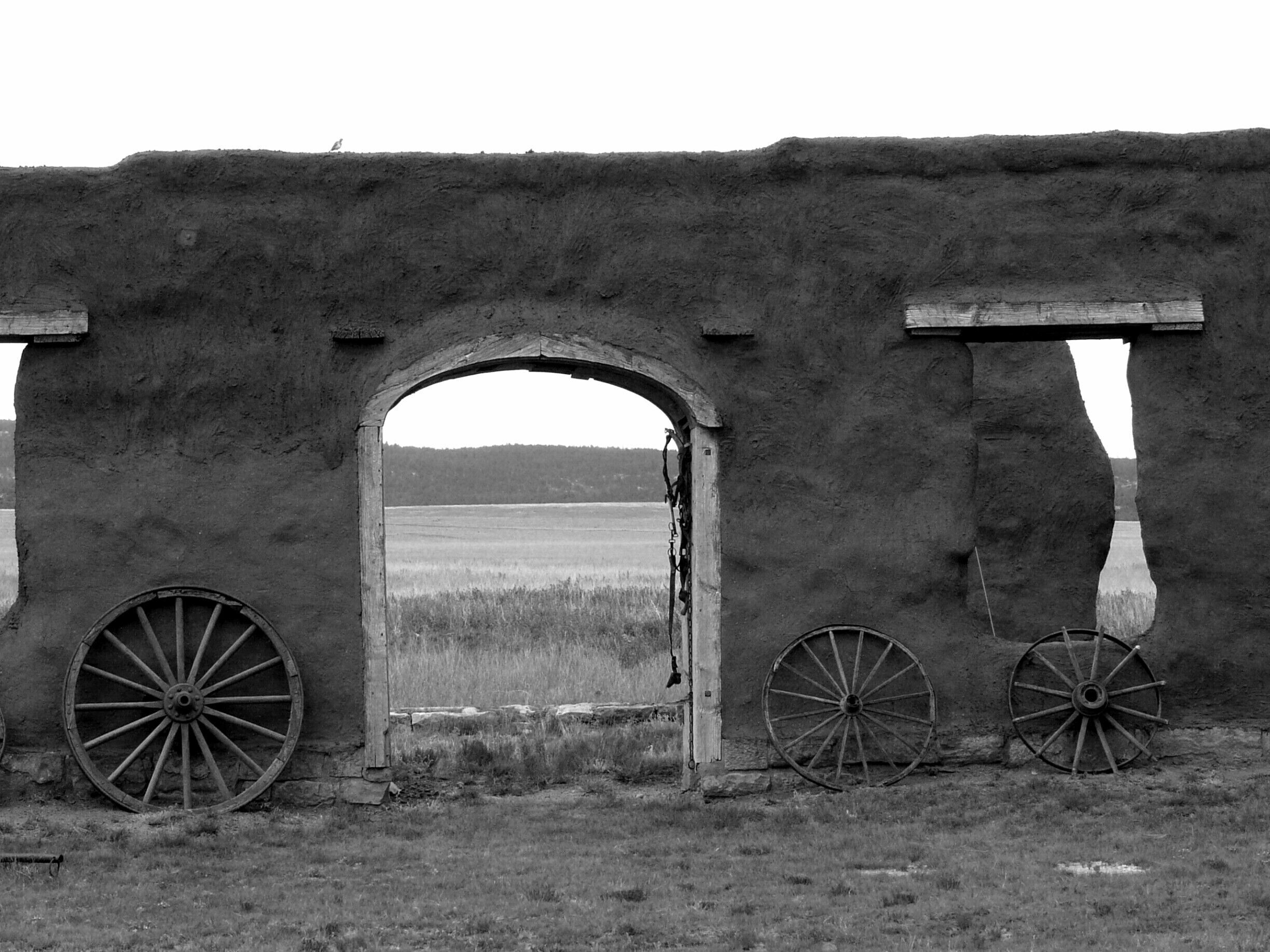 Established as a guard of the Santa Fe Trail from 1851-1891, the ruins of Fort Union provide a quiet space for exploration and reflection very approachable from I-25.  It's worth the side trip.