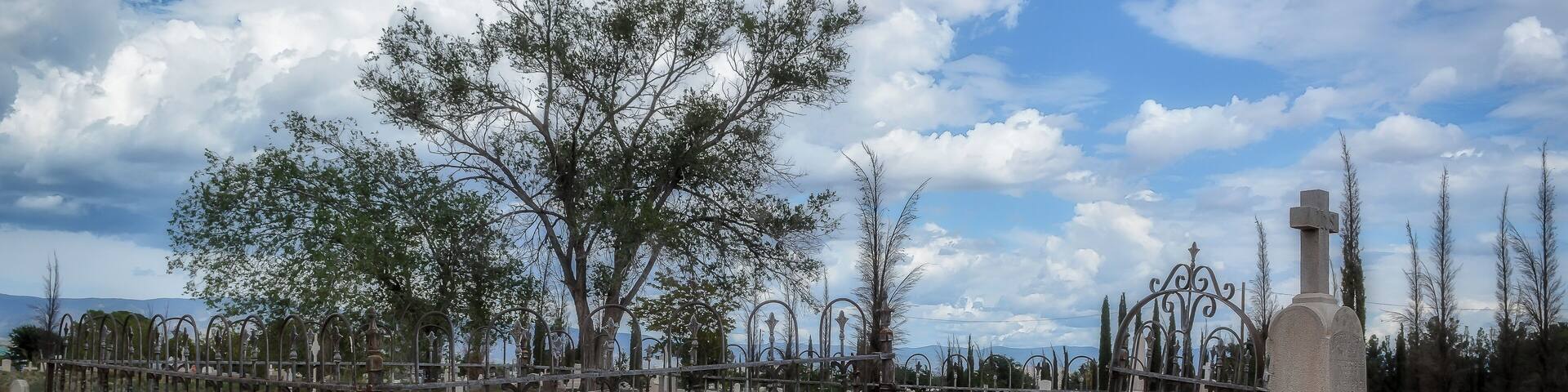 Fairview is an old cemetery that is an interesting spot to stop in Tularosa, NM