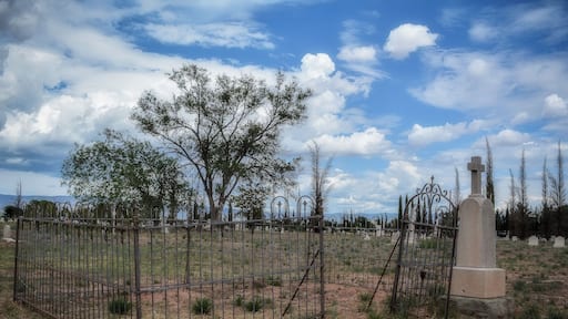 Fairview is an old cemetery that is an interesting spot to stop in Tularosa, NM