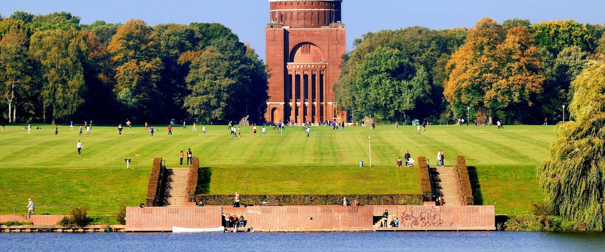 Hamburg Stadtpark und Planetarium