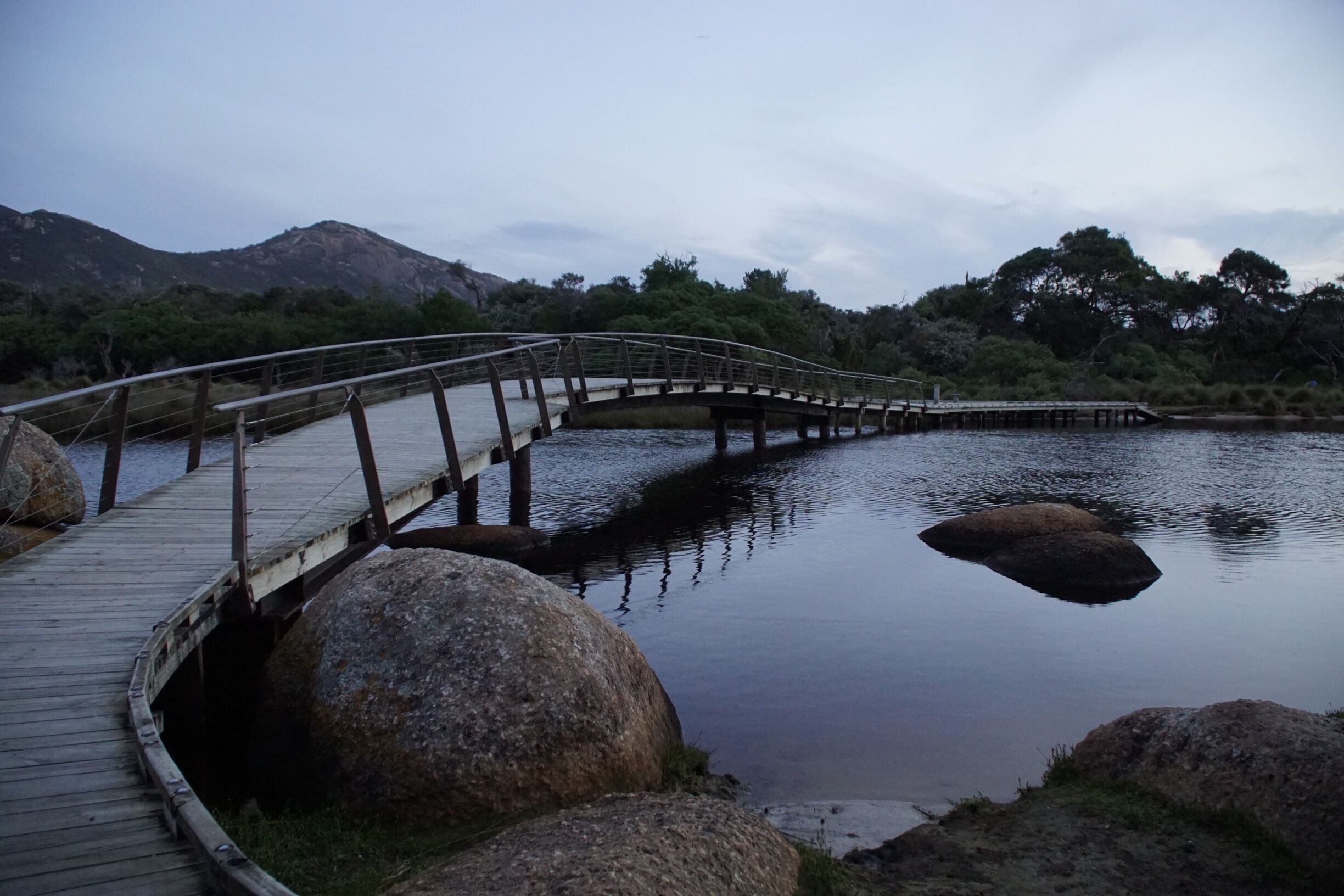 Picture taken at dusk when visiting the Tidal River in Wilsons Promontory. We were surrounded by wombat and wallabies. #lifeatexpedia