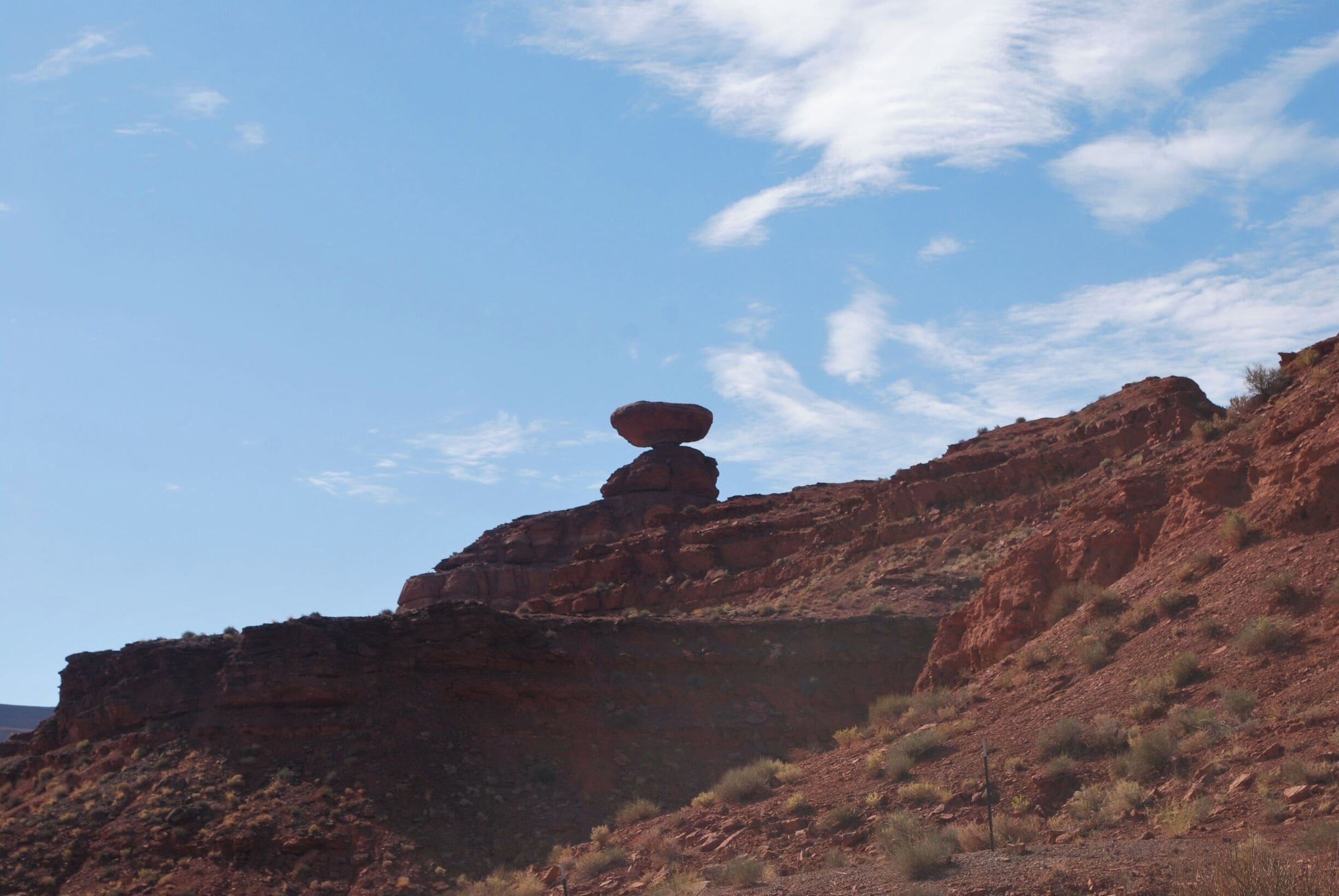 Dirty road pretty easy near Monument Valley