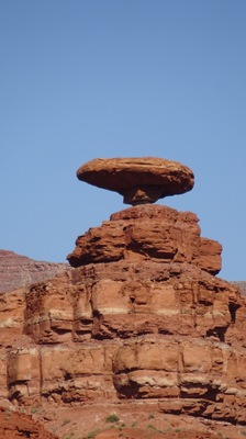 Mexican Hat rock. Pretty cool you'll see it just outside of Mexican Hat.