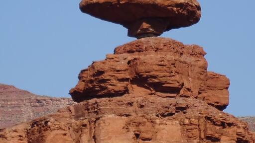 Mexican Hat rock. Pretty cool you'll see it just outside of Mexican Hat.