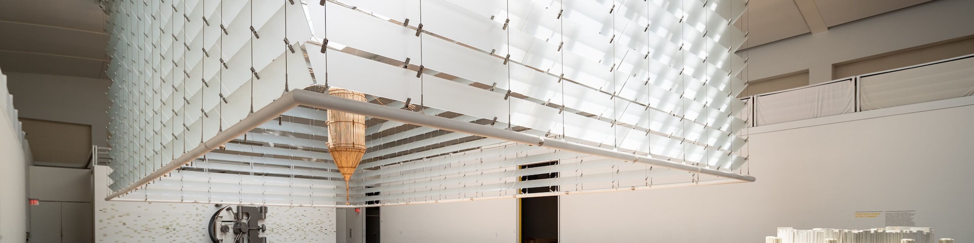 Queens Museum of Art showing interior views