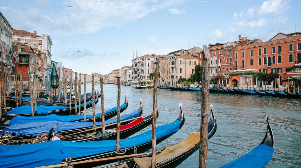 Grand Canal showing a river or creek and a bay or harbor
