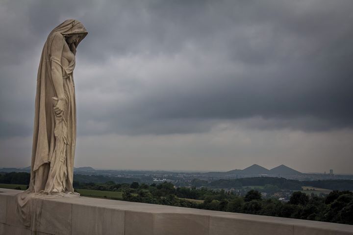 Vimy Ridge - Canadian memorial for WW1