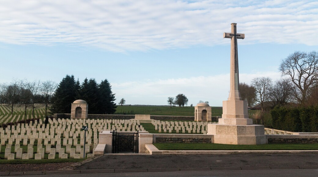 English cemetery in La Targette.