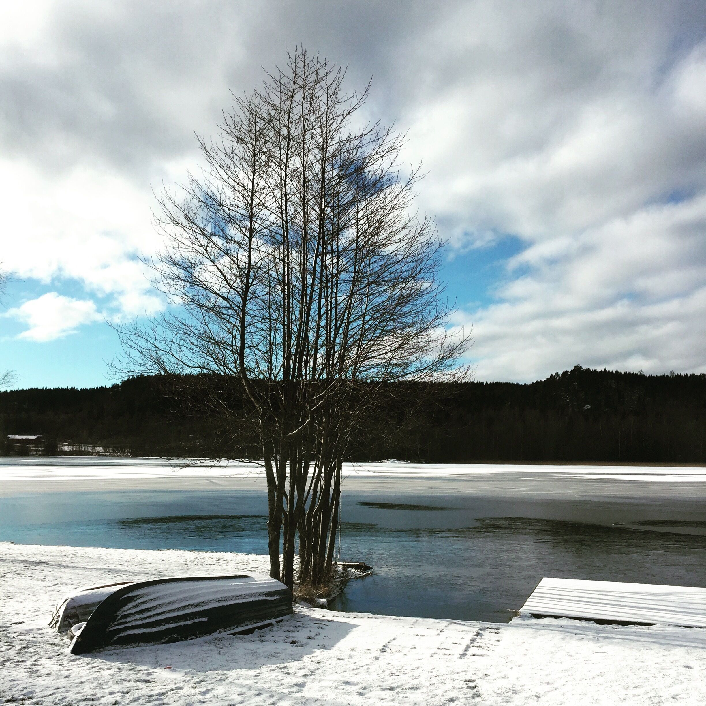 Svenshögen is a small town in the community of Stenungsund located  at the westcoast of Sweden. Photo is taken by the lake Hällungen #WinterWonders