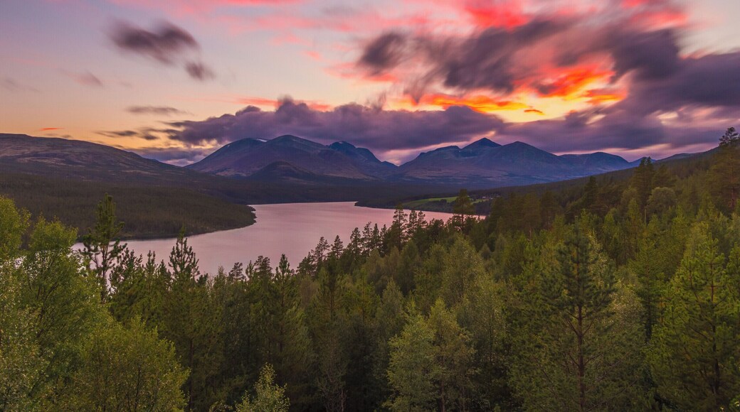 Epic sunset in Rondane National Park, Norway. This was a really weird shoot for me, as we literally parked our car 5 meters from this spot, instead of hiking to a spot.
#BvSSpring #mountains