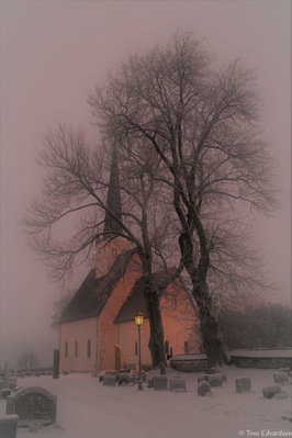 A misty cold morning in Stange