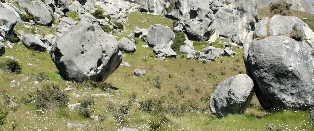 Castle hill is an incredibly scenic place that is also loved by climbers