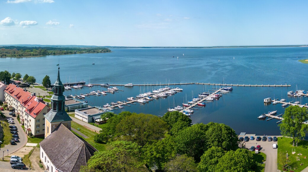 Yacht port in Kamień Pomorski, West Pomeranian Voivodeship