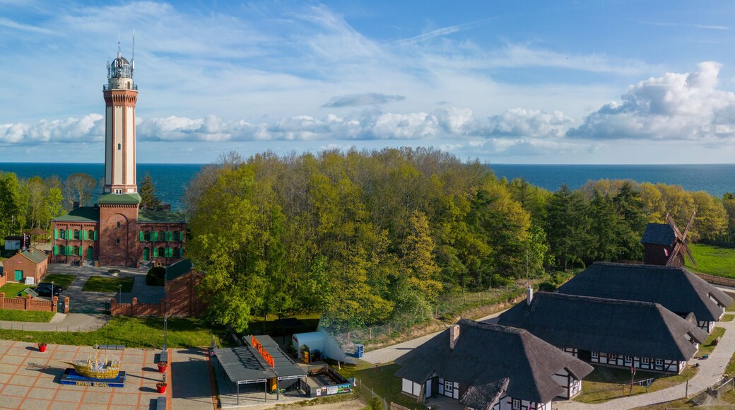 Lighthouse on the Baltic Sea in Niechorze