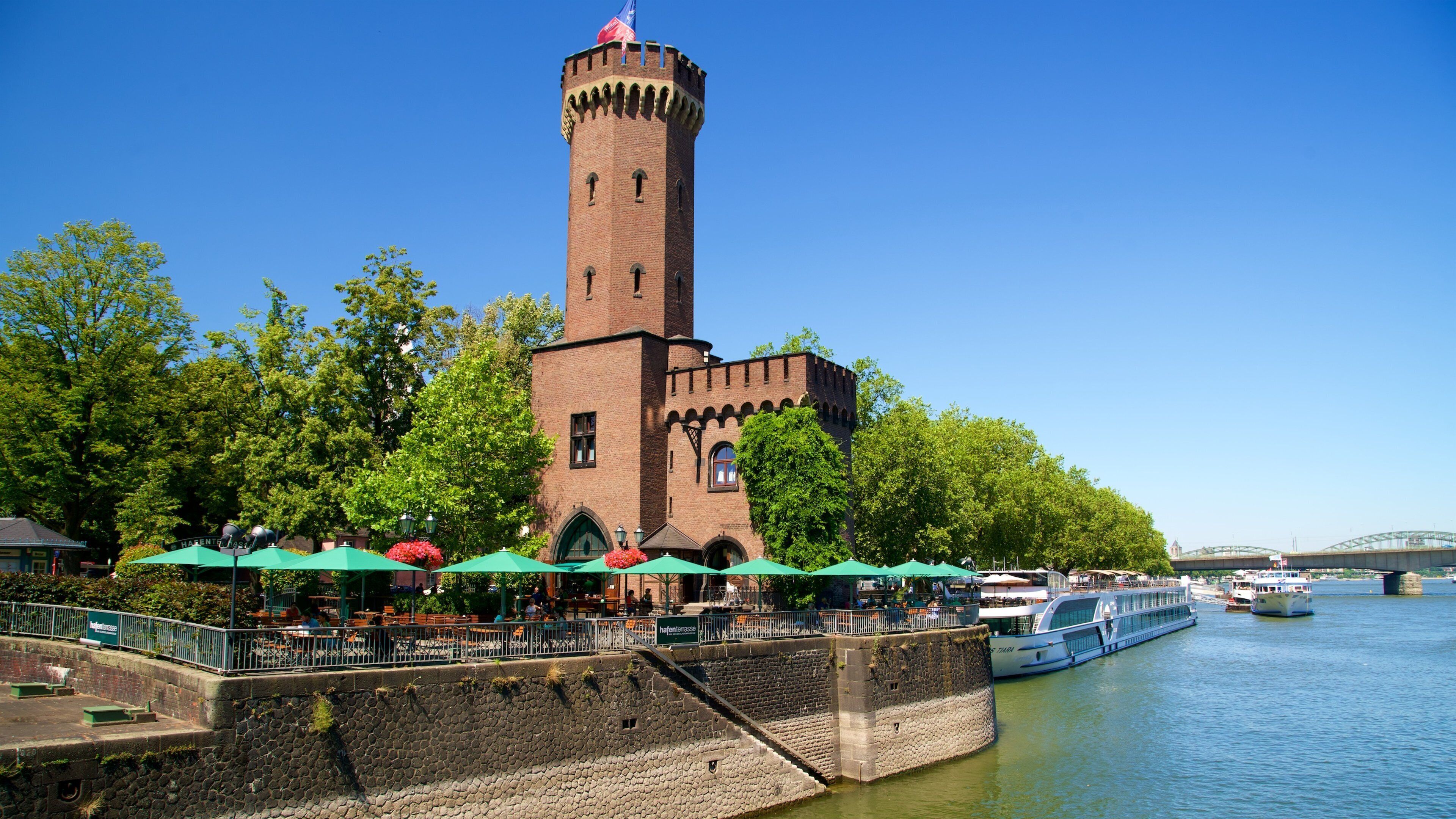 Altstadt-Sued featuring a river or creek and heritage architecture