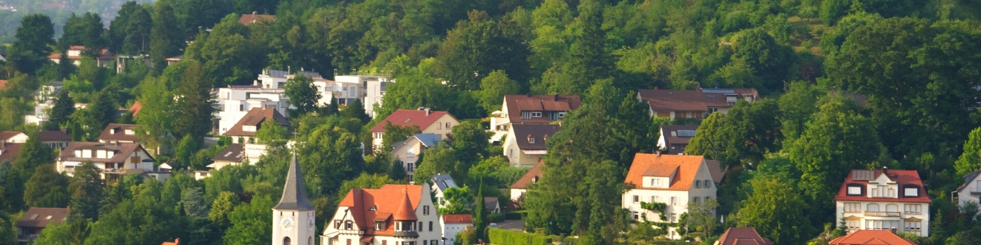 Schlossberg mostrando una ciudad y horizonte urbano