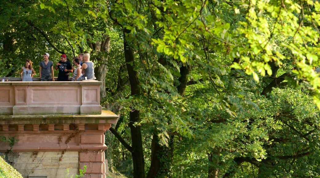 Schlossberg som visar en park och utsikter