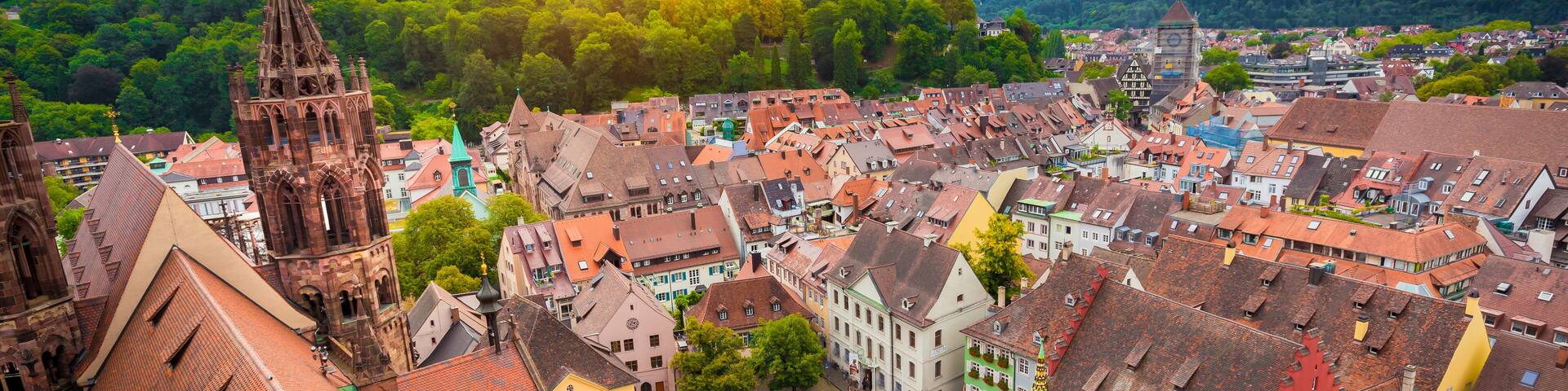 Historic town of Freiburg im Breisgau, Baden-Württemberg, Germany