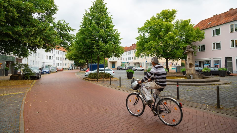 Mittelfeld showing road cycling as well as an individual male
