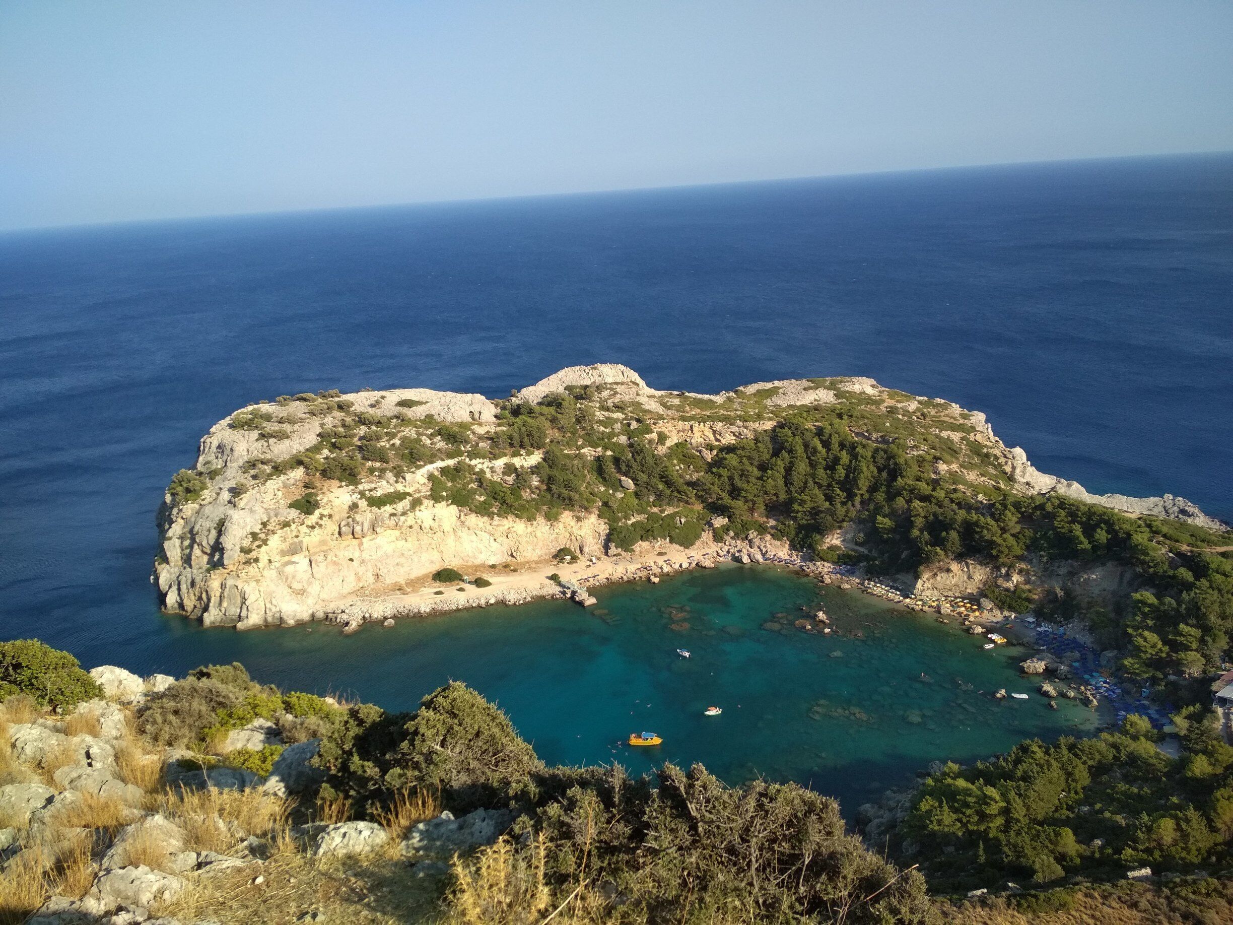 View from panoramic platform