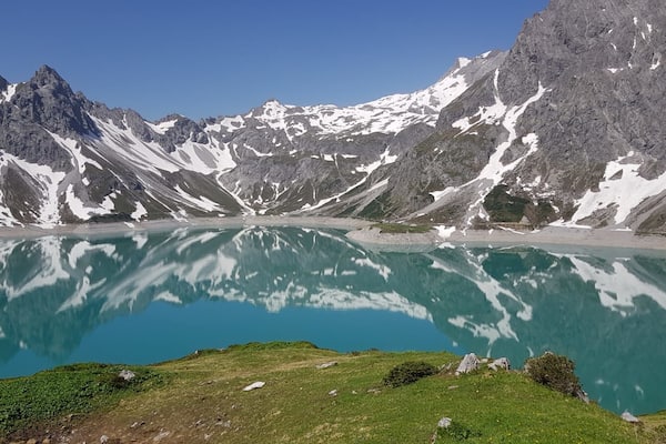 #Trovember
This beautiful place in Austria near Brand is beautiful. You can walk around the lake.