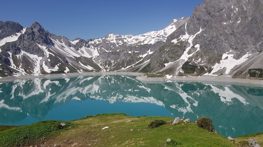 #Trovember
This beautiful place in Austria near Brand is beautiful. You can walk around the lake.