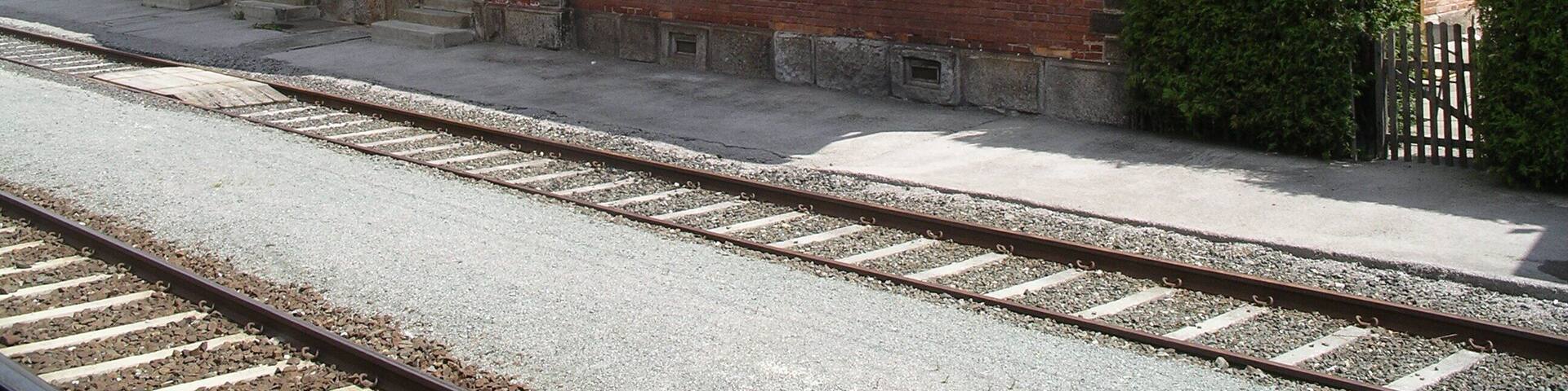 Abfaltersbach railway station in Austria