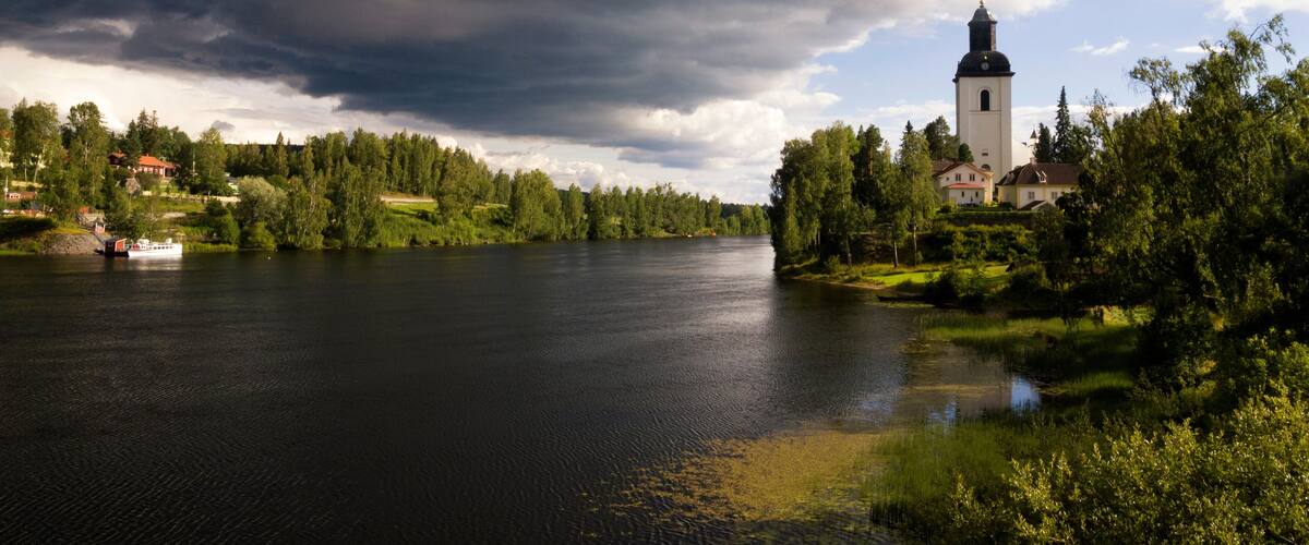 Jarvso church in Sweden