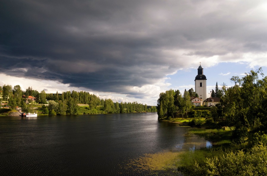 Jarvso church in Sweden