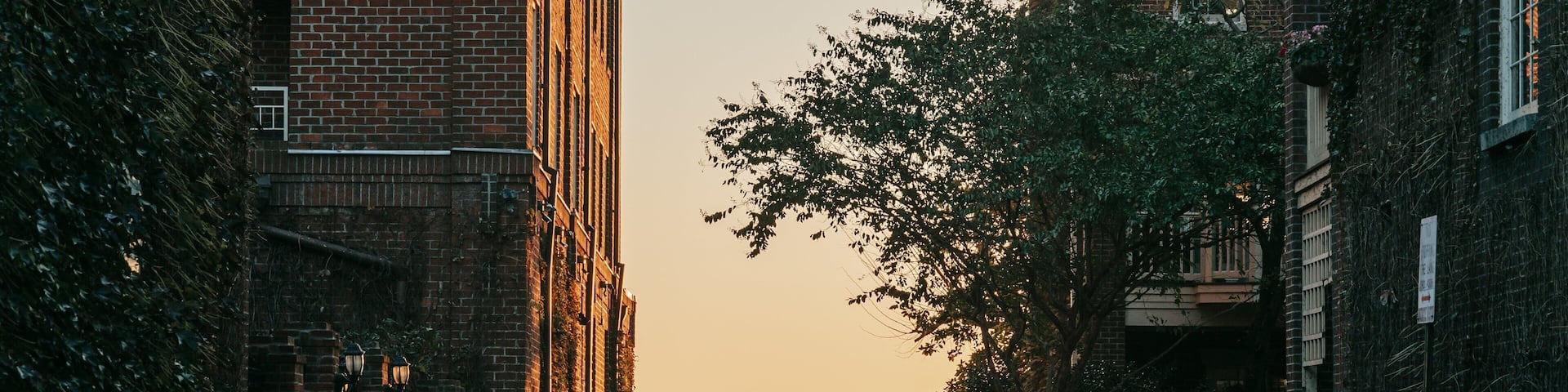 Fells Point featuring a sunset