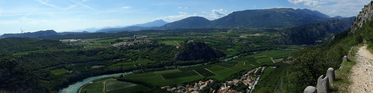 Panorama della Chiusa di Ceraino
