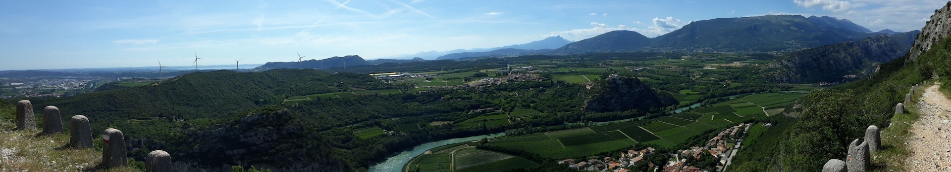 Panorama della Chiusa di Ceraino