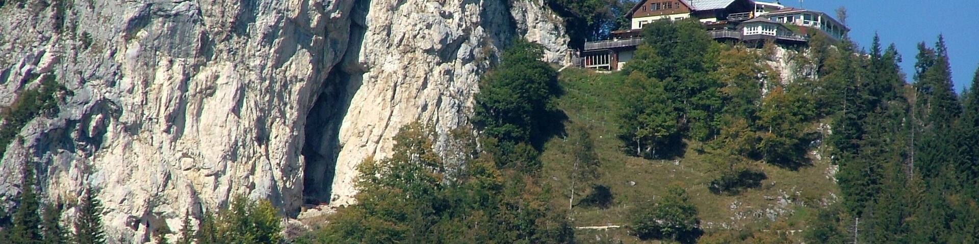 Im Spalt die Mariengrotte