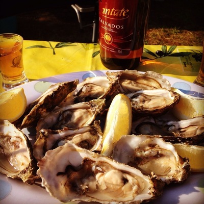 Oysters & Calvados in Brittany, France - summer 2014