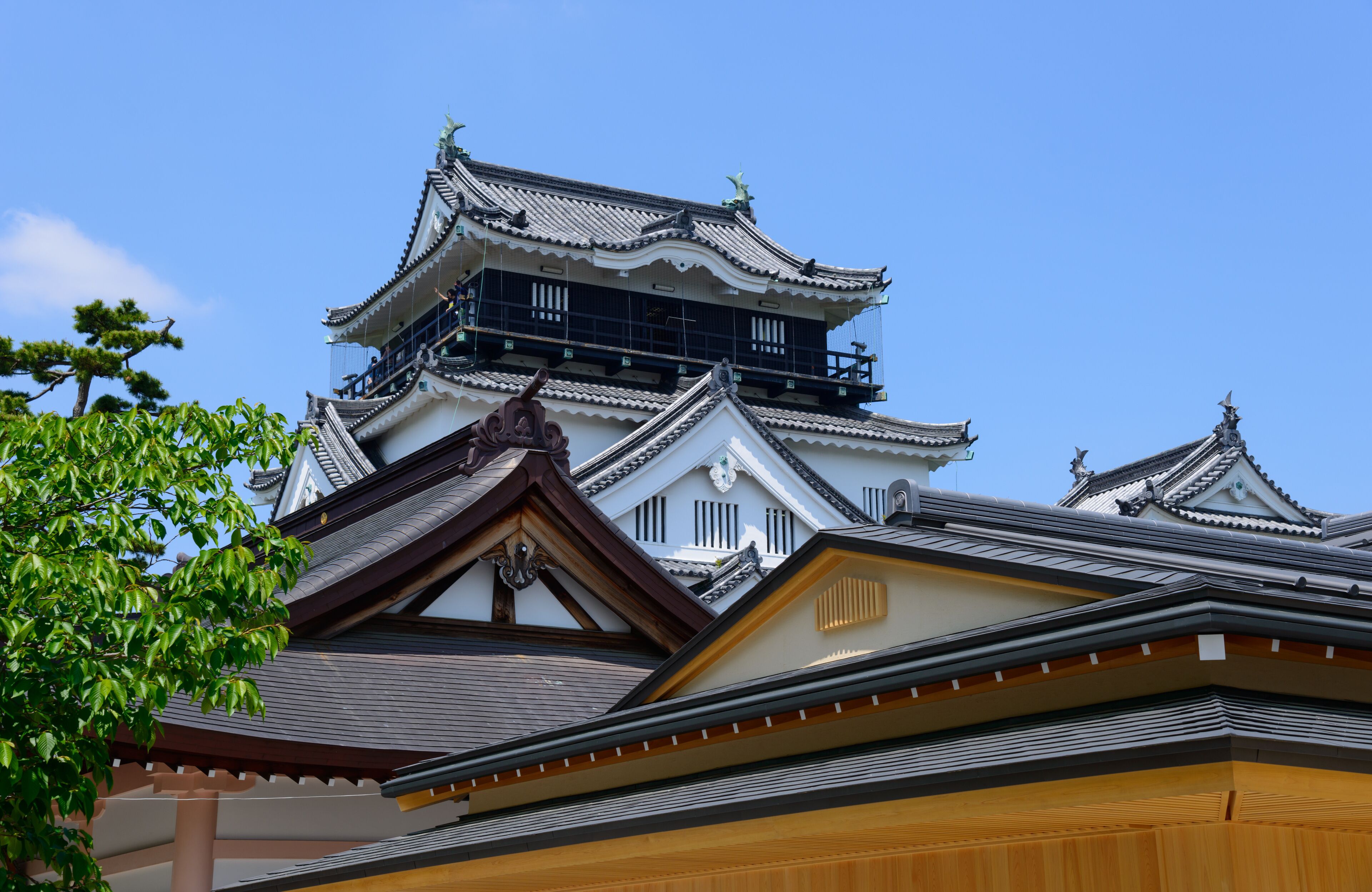 Okazaki Castle in Aichi, Japan